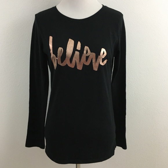 Cat Jack Black Believe Tshirt | Poshmark